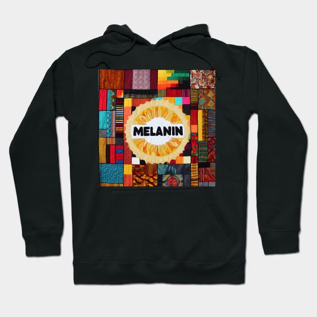 Melanin Afrocentric Hoodie by Merchweaver